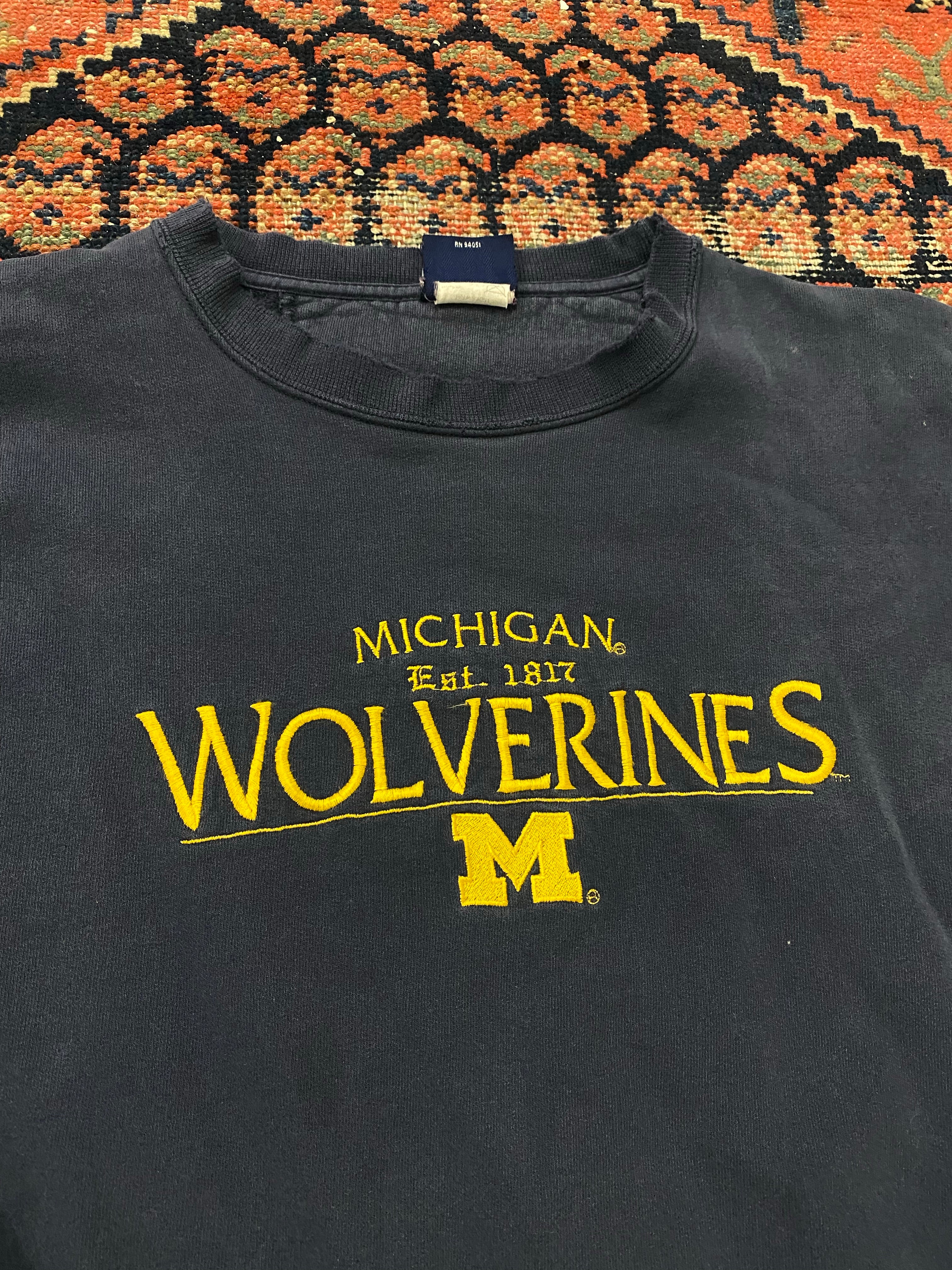 Vintage Michigan Crewneck - L