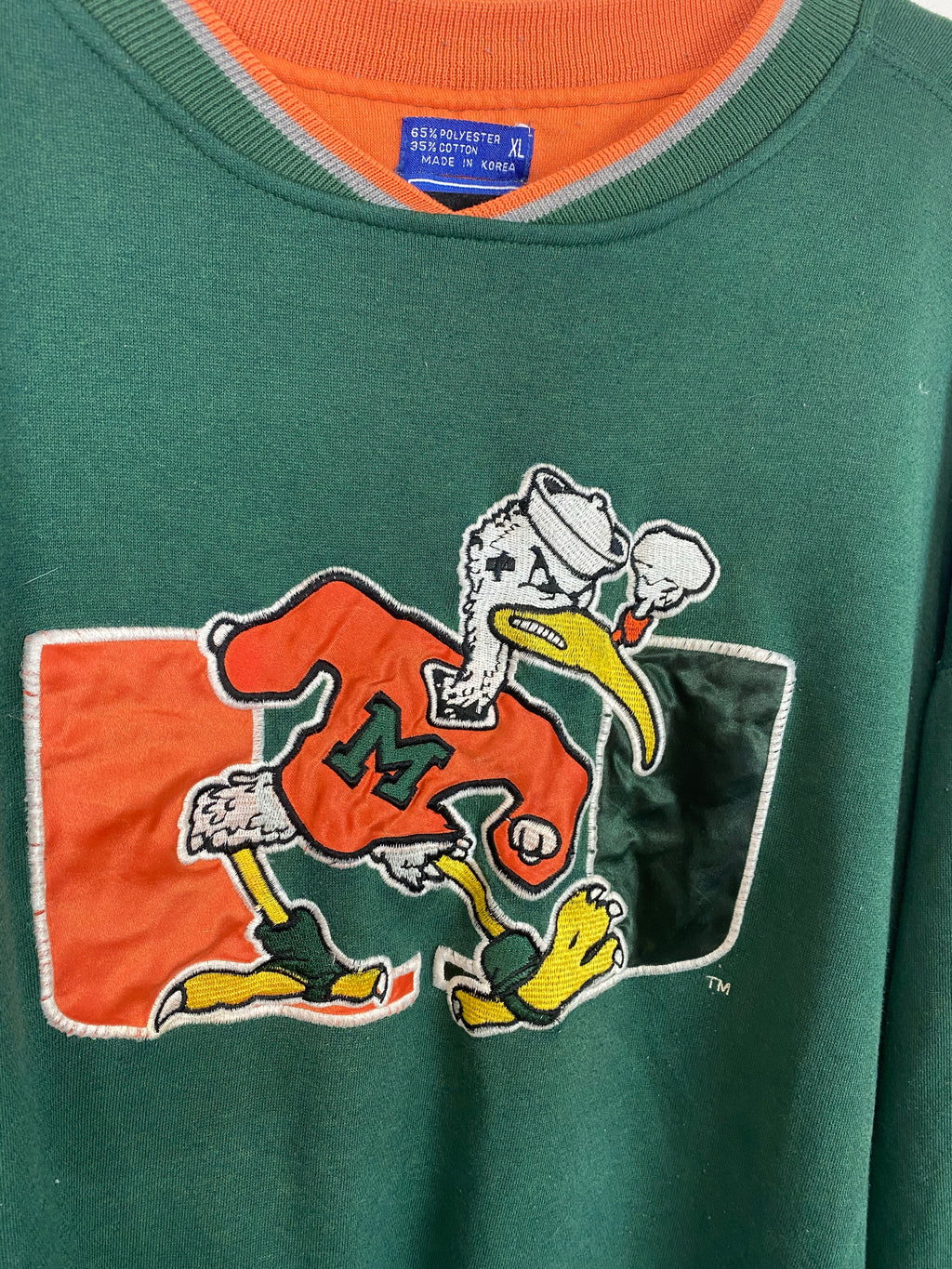 90s starter Miami crewneck - L/XL
