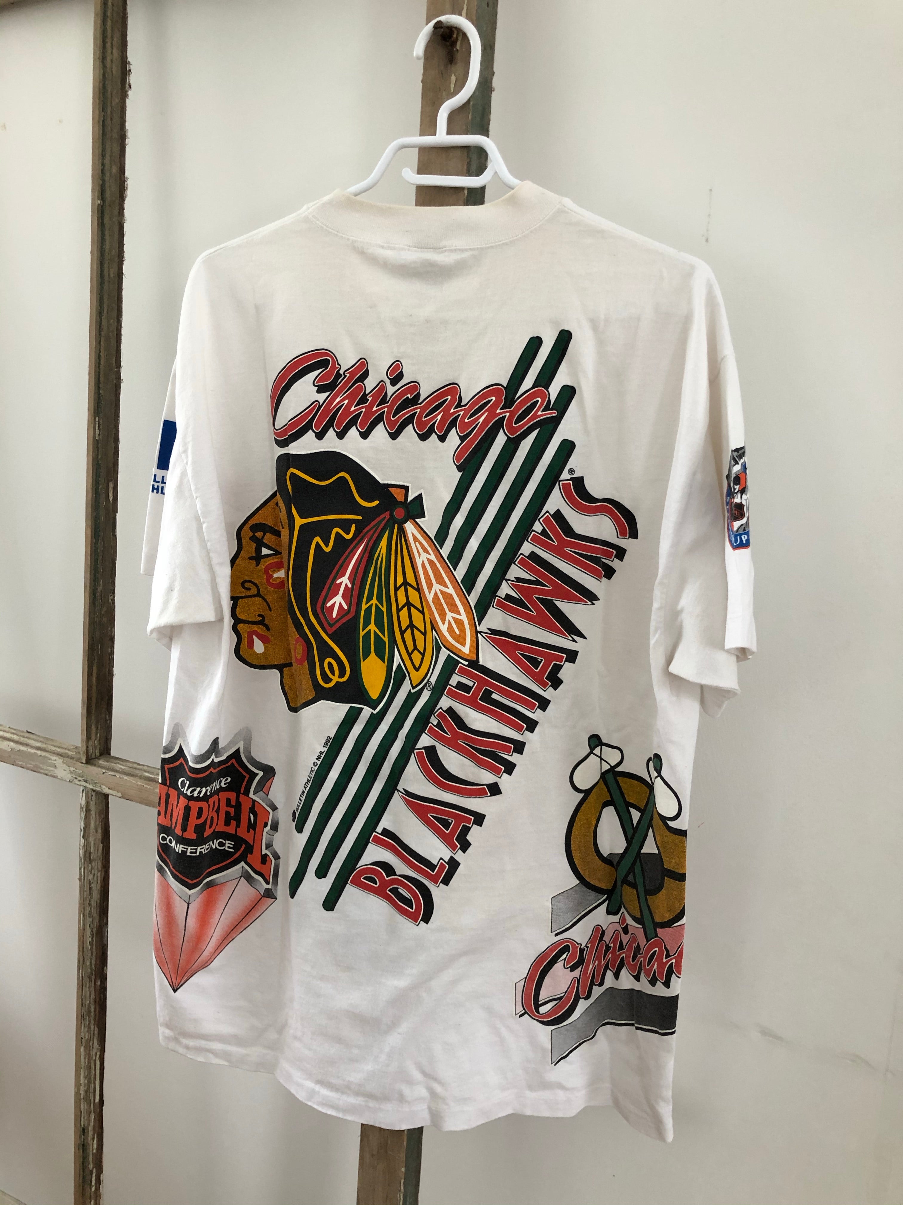 1992 Black Hawks tee
