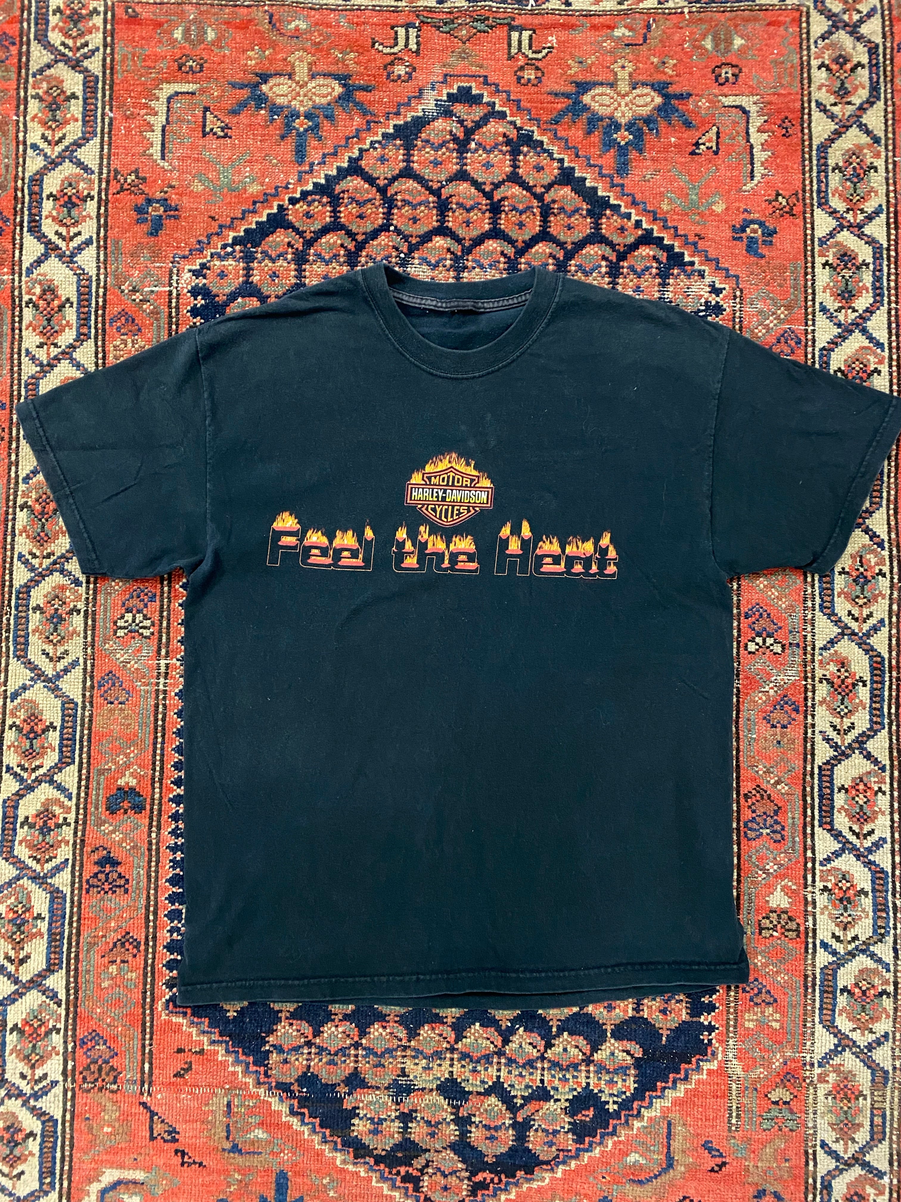 90s Front & Back Harley T Shirt - M