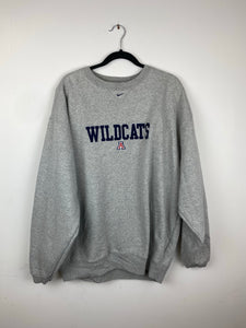 Oversized Wildcats middle check Nike crewneck
