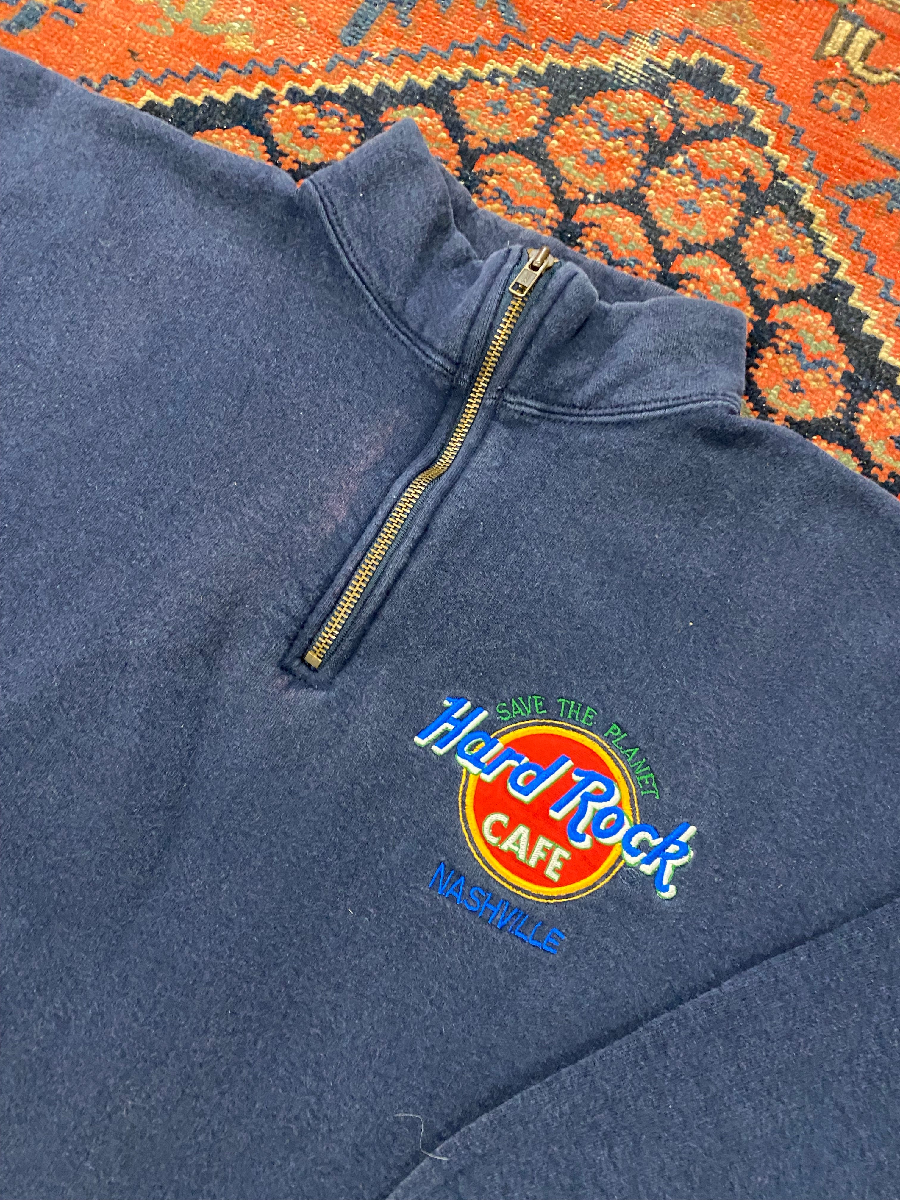 Vintage Heavyweight HardRock Cafe Crewneck - M