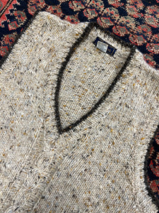 VINTAGE KNITTED VEST - SMALL