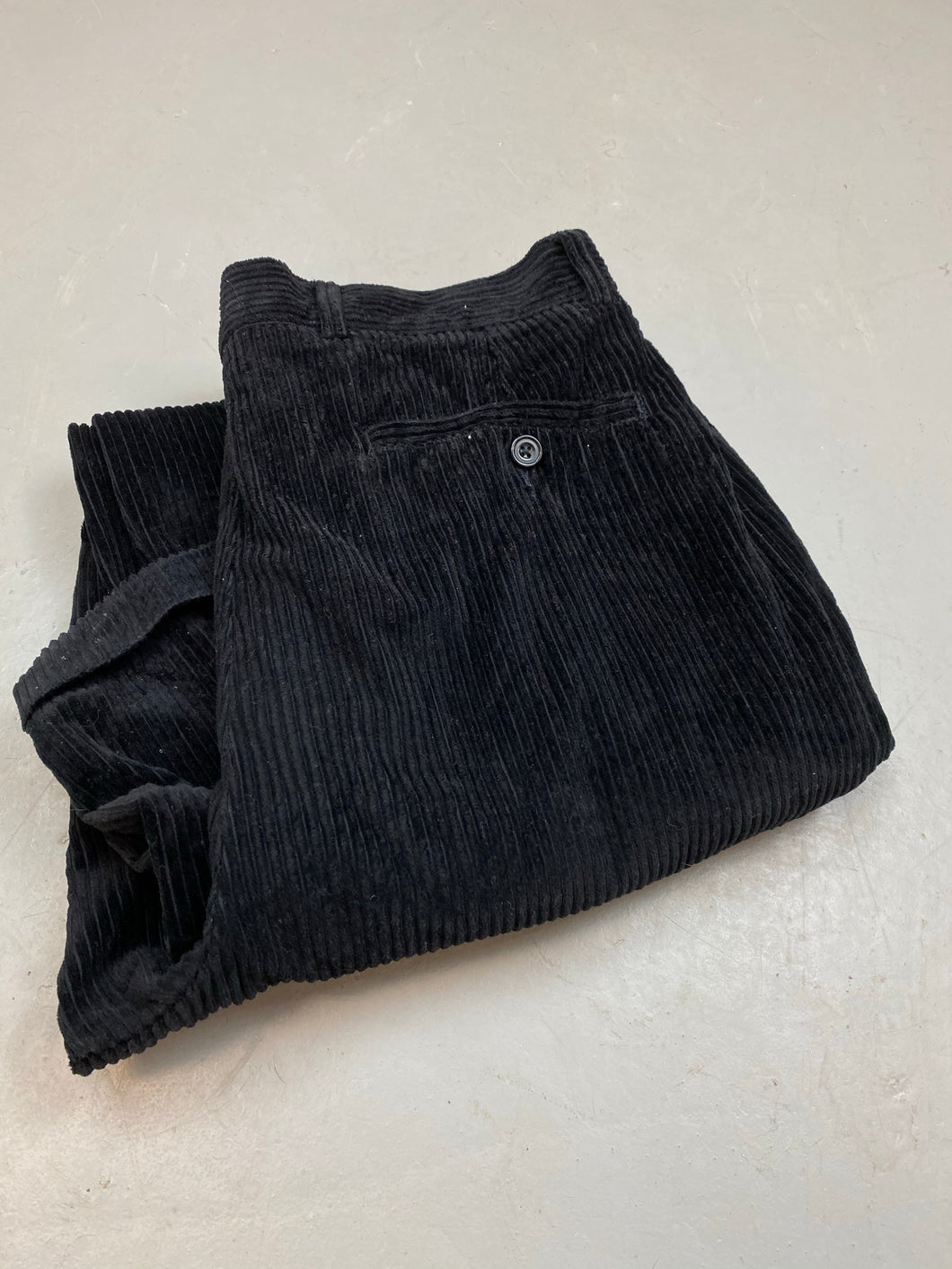 Vintage pleated corduroy pants