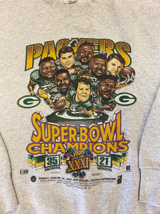 90s Green Bay Packers Crewneck - S