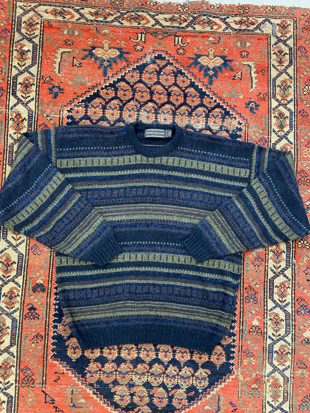 Vintage Striped Knit - M/L