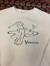 Load image into Gallery viewer, Vintage Embroidered View Point Golf Crewneck - L