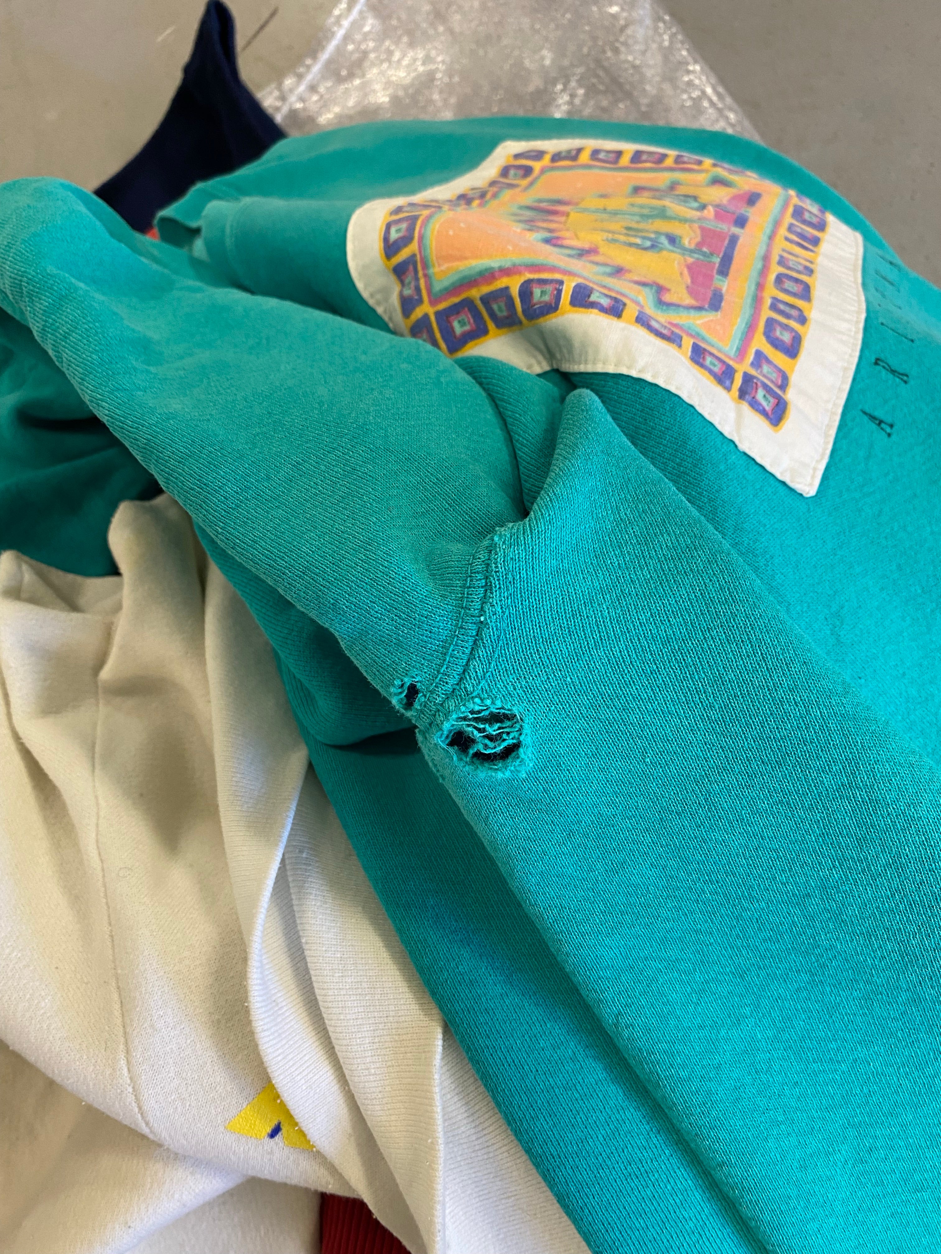 Vintage Arizona Teal Crewneck - L/XL