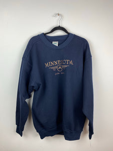 Embroidered Minnesota crewneck