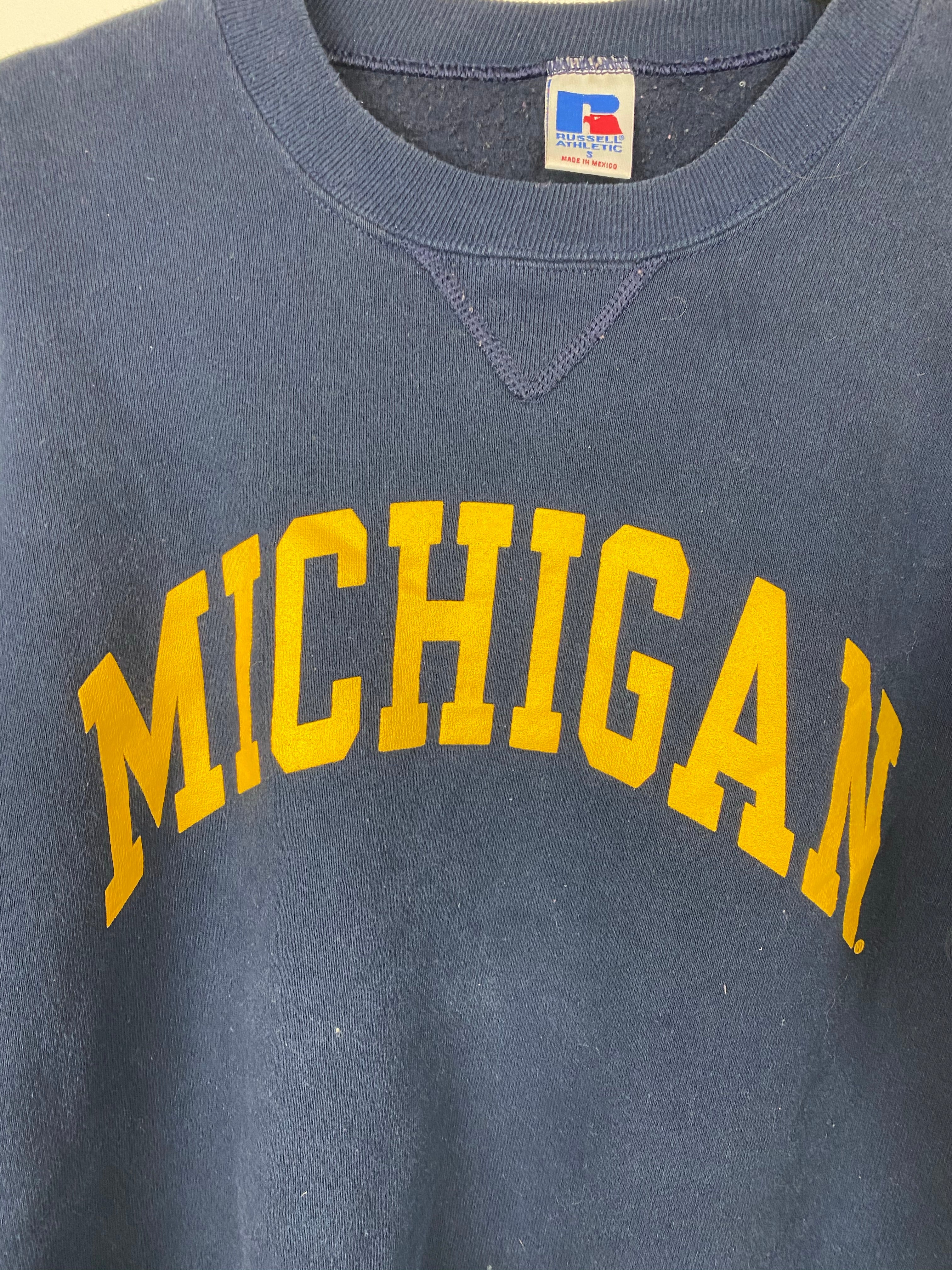 Michigan varsity crewneck
