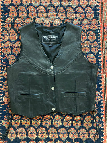 Vintage Leather vest - WMNS/M