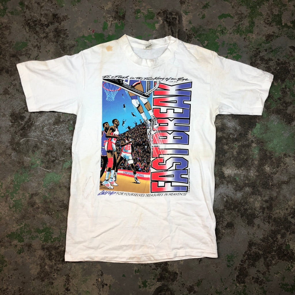 90s basketball t shirt