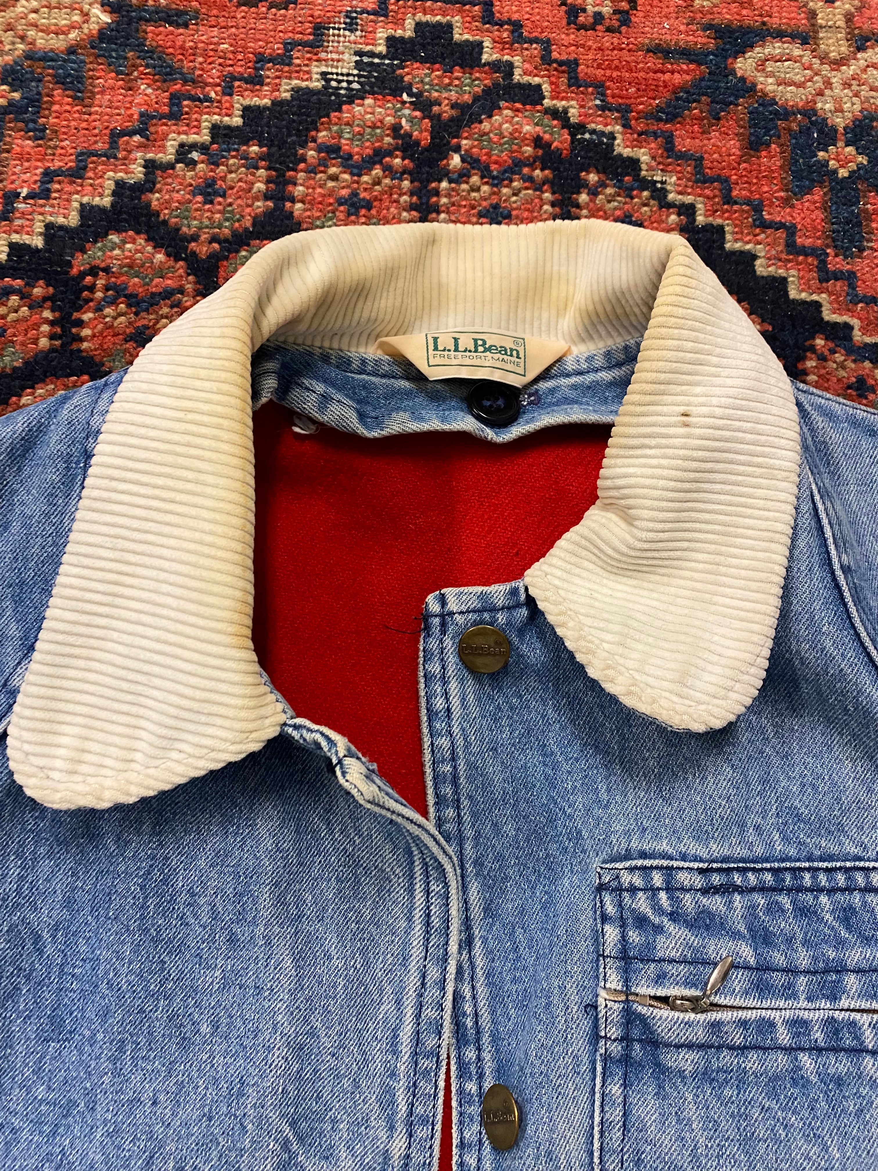 Vintage LL Bean Work Jacket W/ Liner - S/M