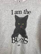 Load image into Gallery viewer, 1995 I am the boss cat crewneck