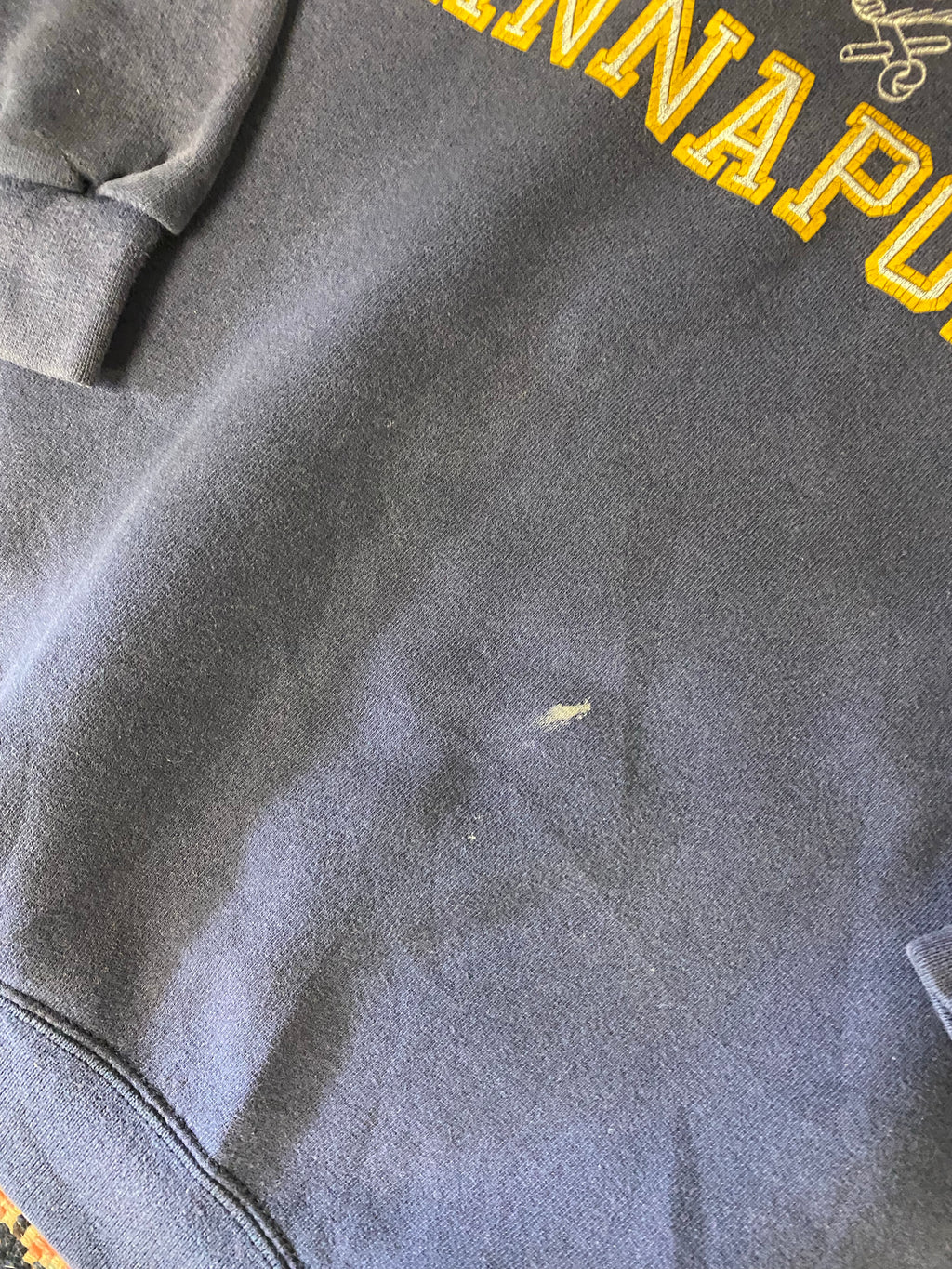 Vintage Navy Annapolis Varsity Crewneck - XL