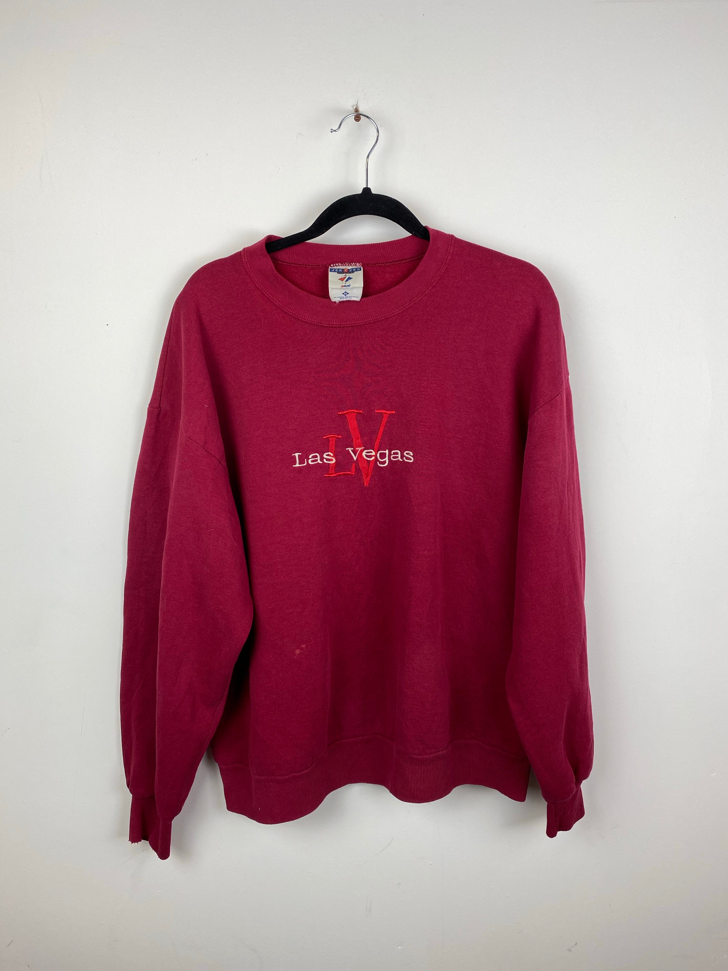 Vintage embodied Las Vegas crewneck