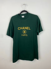 Load image into Gallery viewer, Vintage embroidered Chanel t shirt - S/M