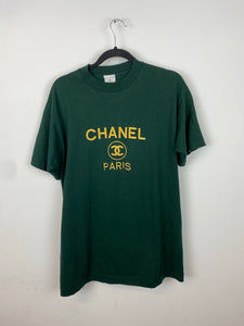 Vintage embroidered Chanel t shirt - S/M