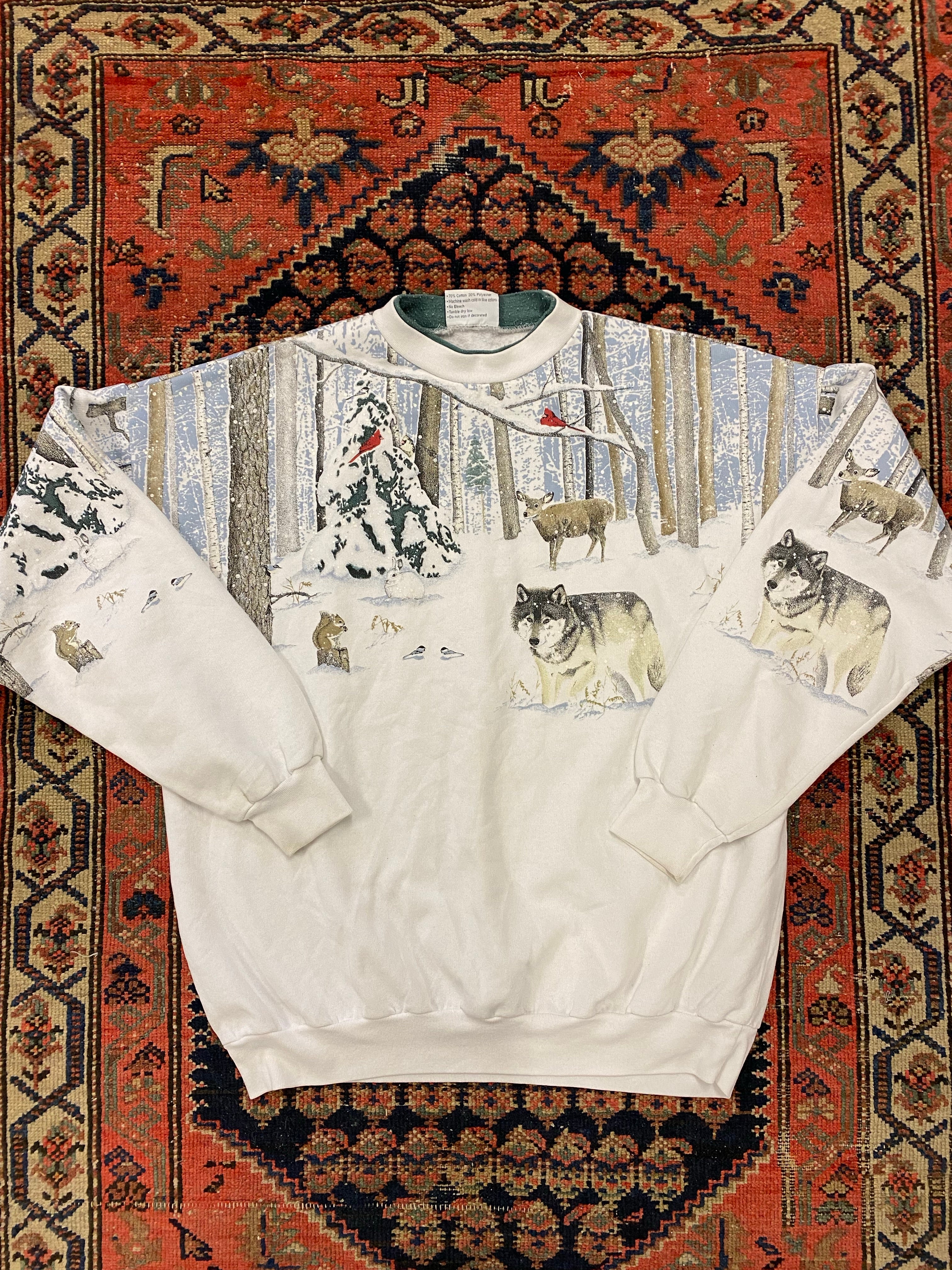 Vintage Winter Crewneck - L