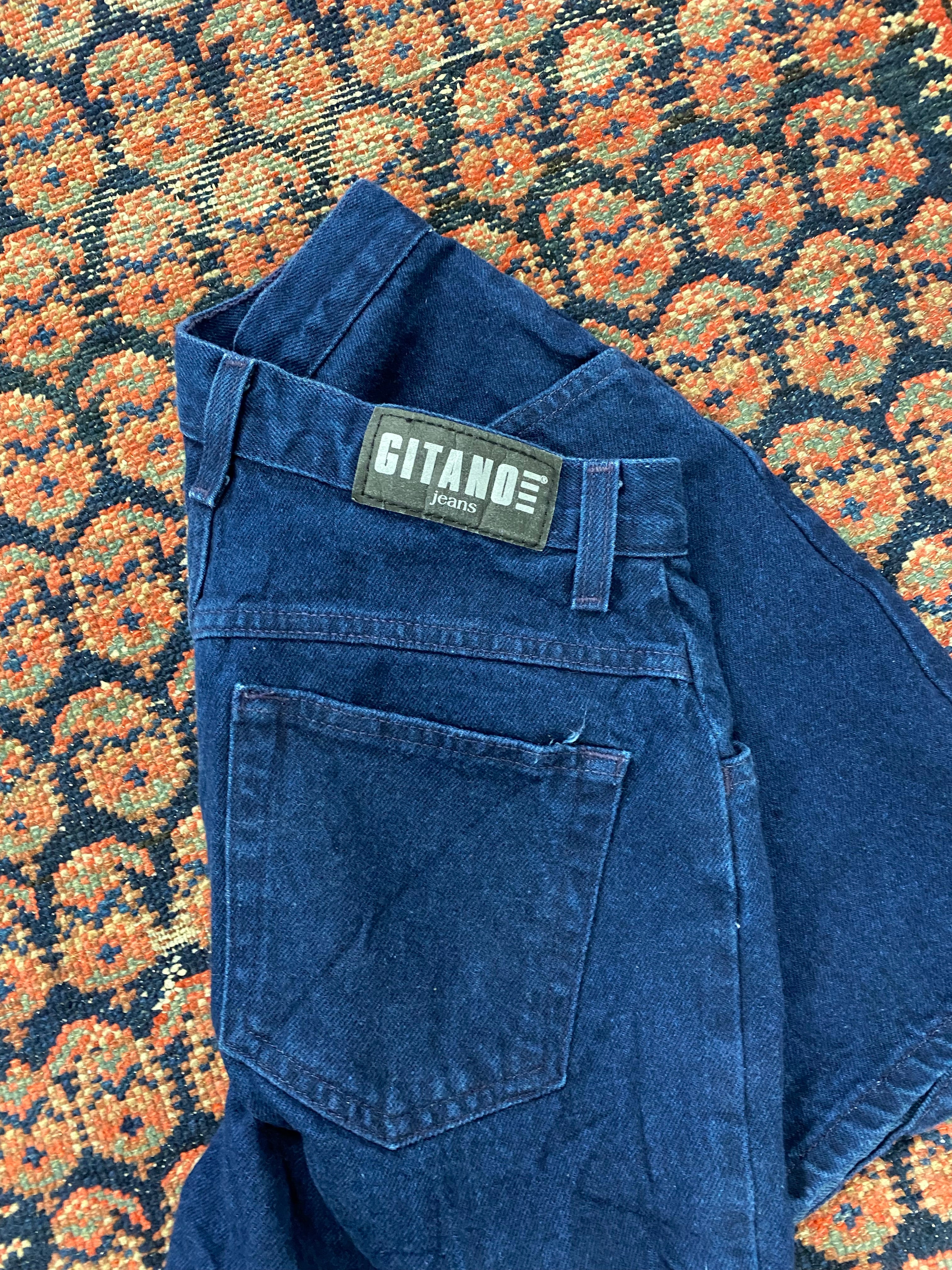 Vintage High Waisted Denim Shorts - 26IN/W
