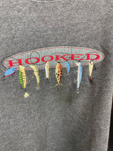 Load image into Gallery viewer, Embroidered Hooked fishing crewneck