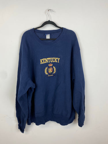Vintage oversized embroidered Kentucky crewneck - XXL