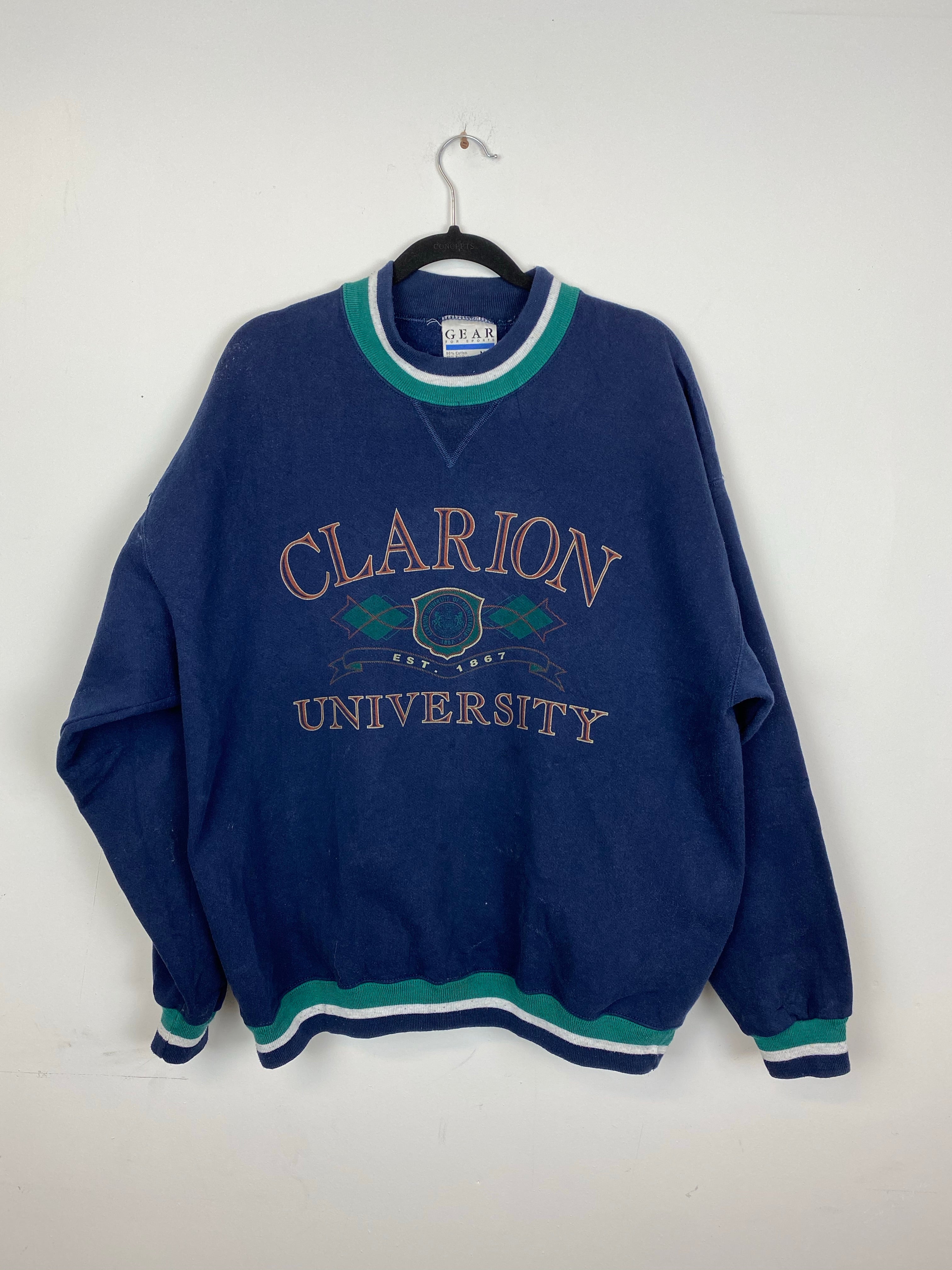 90s Clarion University crewneck