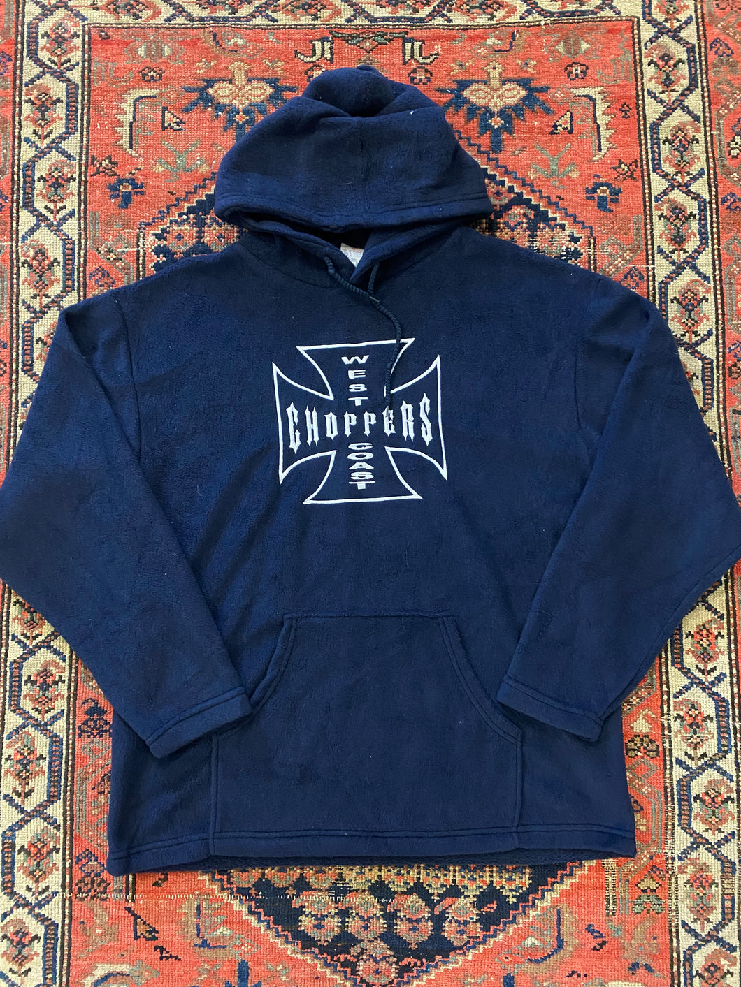90s Embroidered West Cost Coppers Fleece - L