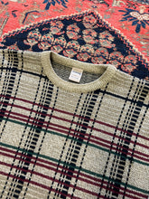 Load image into Gallery viewer, VINTAGE PATTERNED KNIT SWEATER - LARGE