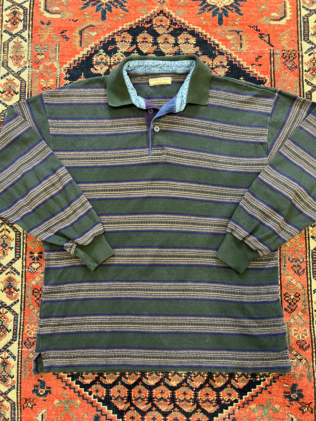 VINTAGE PATTERN LONGSLEEVE - L/XL