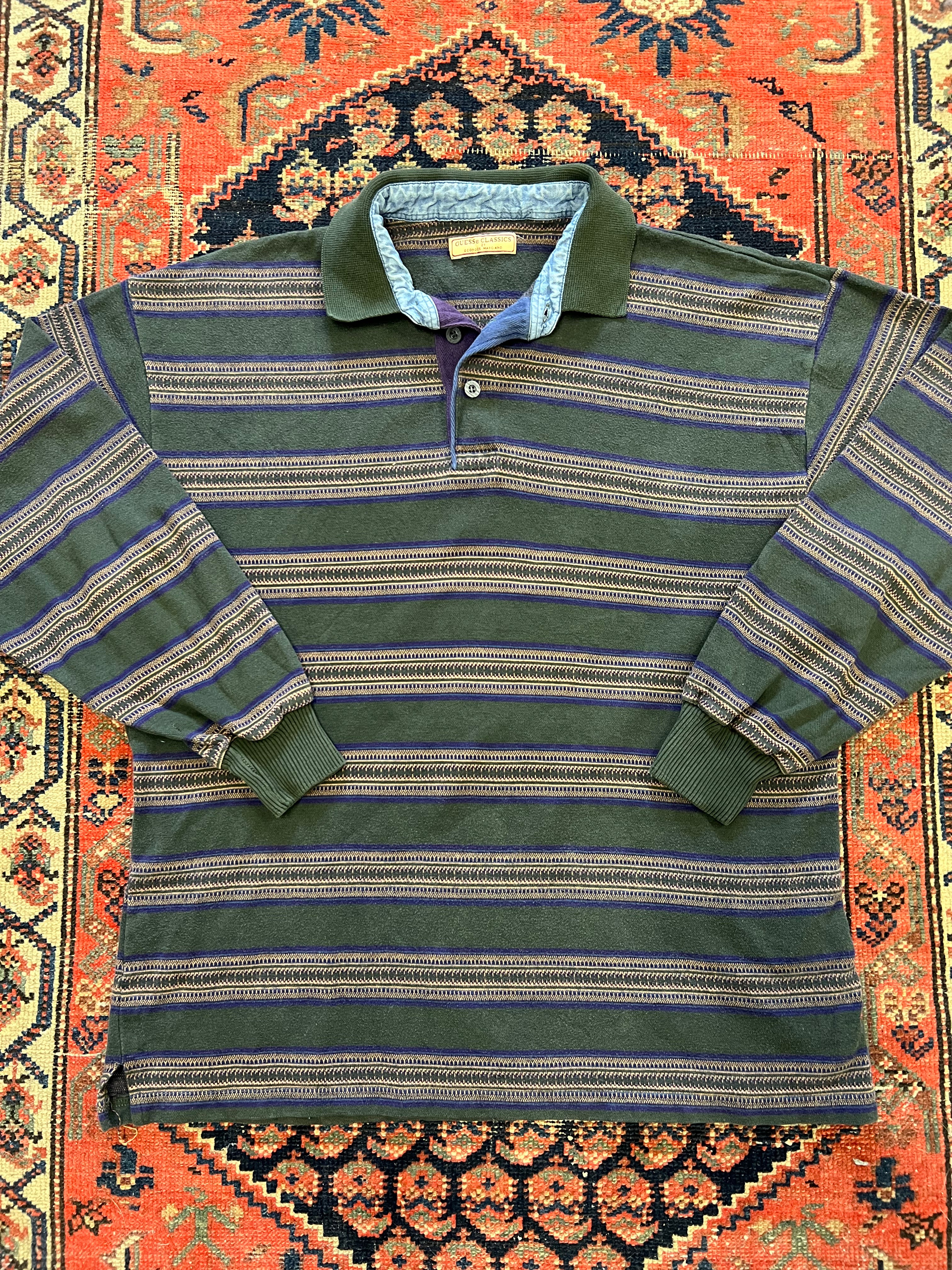 VINTAGE PATTERN LONGSLEEVE - L/XL