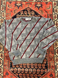 VINTAGE PATTERNED KNIT SWEATER - MEDIUM