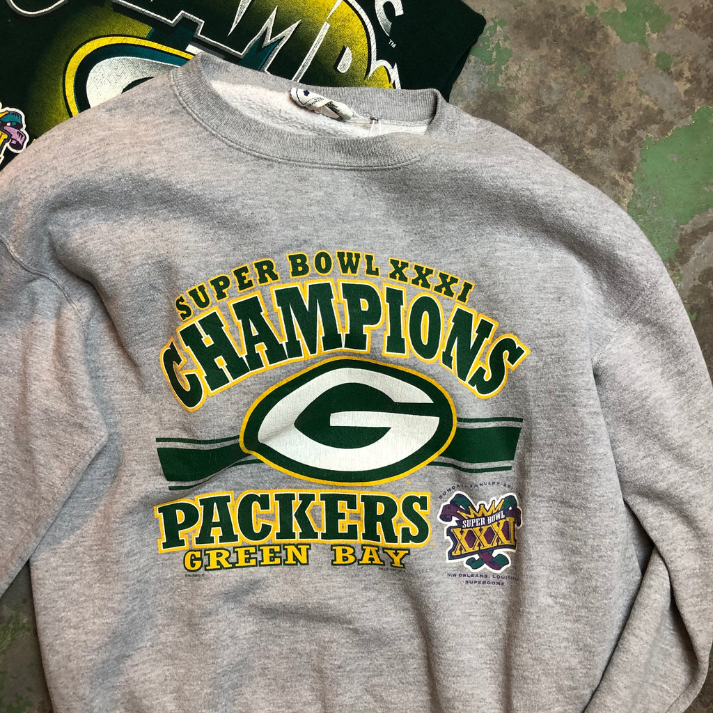 Pack of two packers crewnecks