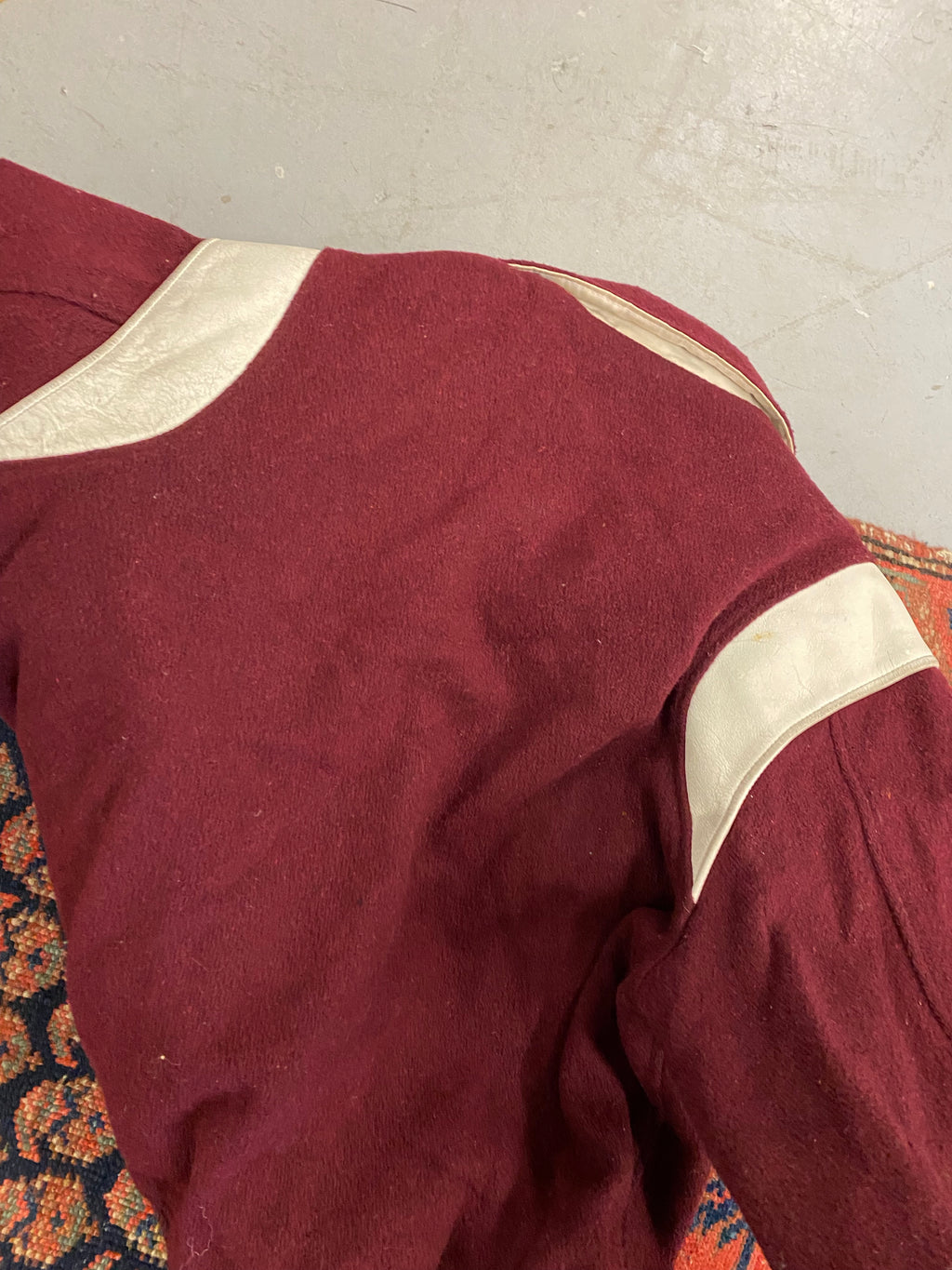 Vintage Wool Varsity Jacket - M
