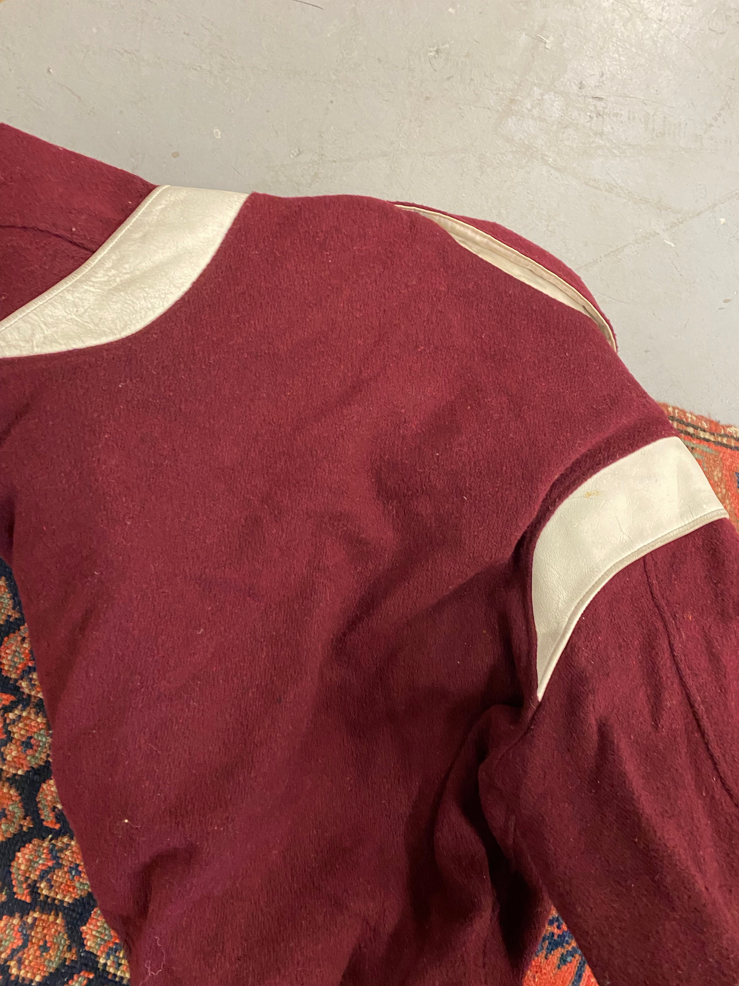 Vintage Wool Varsity Jacket - M