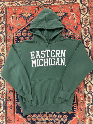 Vintage Faded Eastern Michigan Hoodie - M