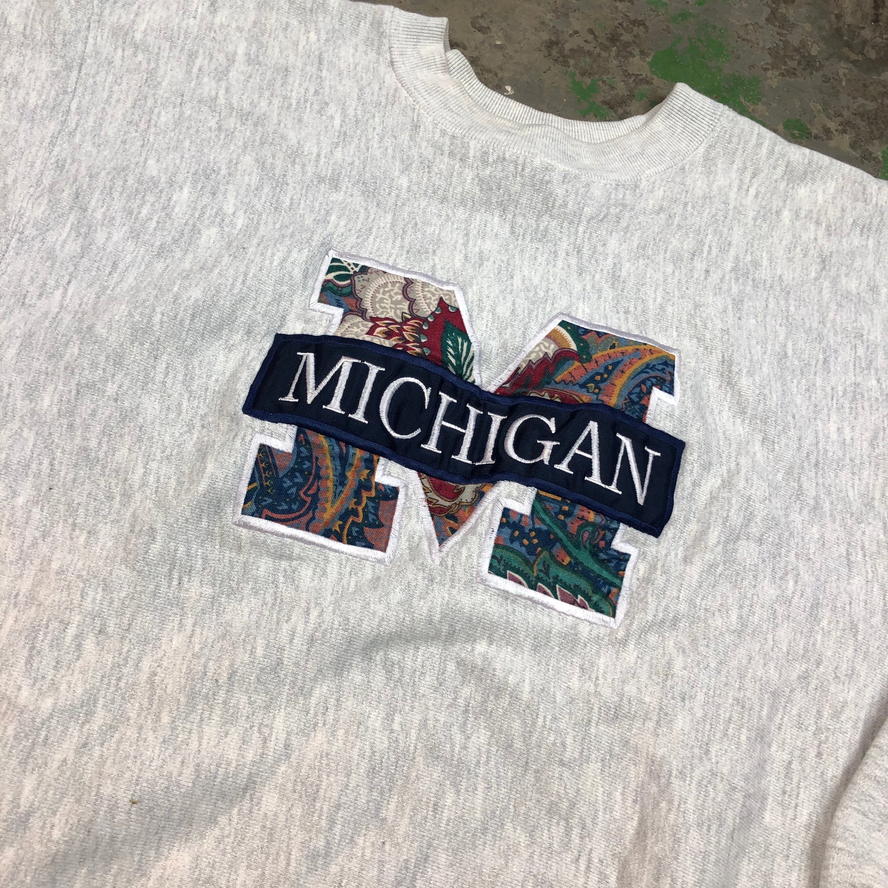 Heavyweight Michigan Crewneck