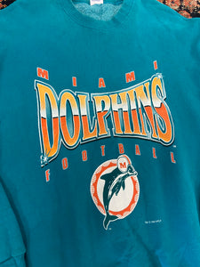 Vintage Miami Dolphins Crewneck - L