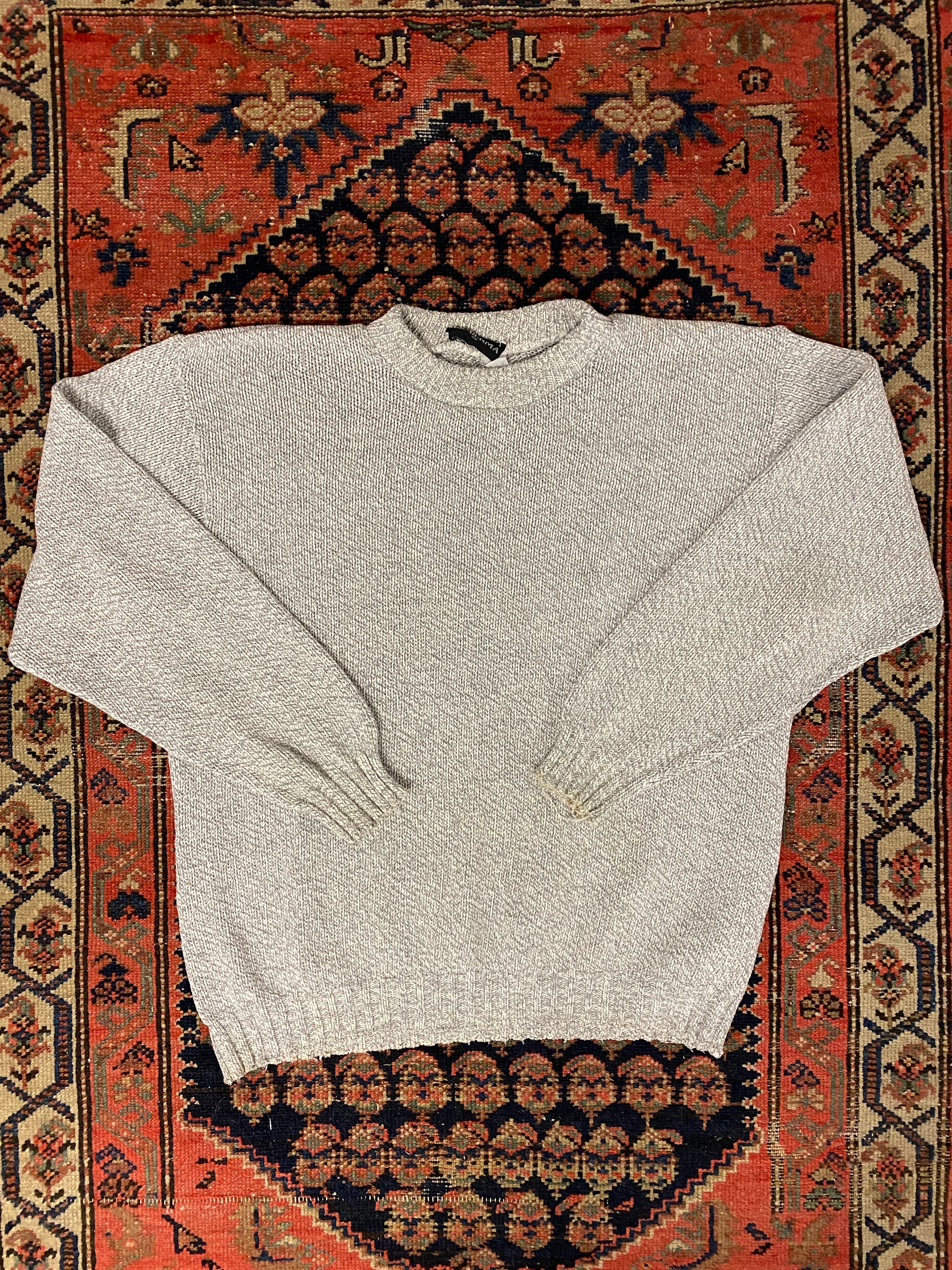 Vintage Knit Sweater - L