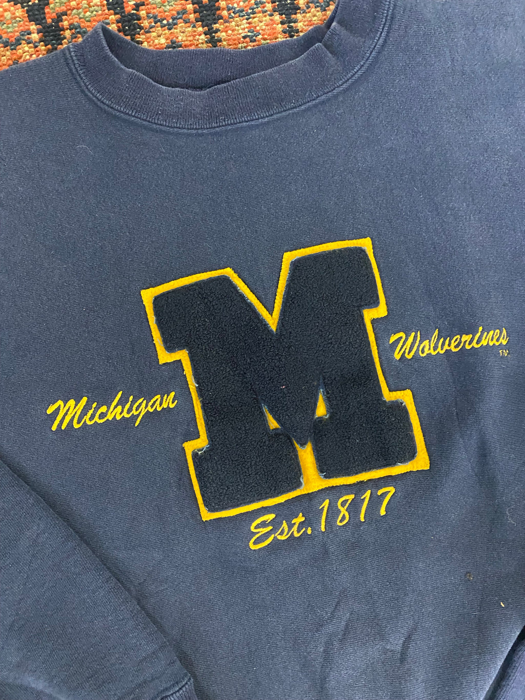 Vintage Michigan University Crewneck - M