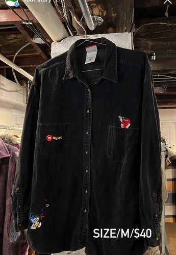 VINTAGE BUTTON UP