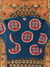 Load image into Gallery viewer, Vintage Patterned Knit Sweater - S