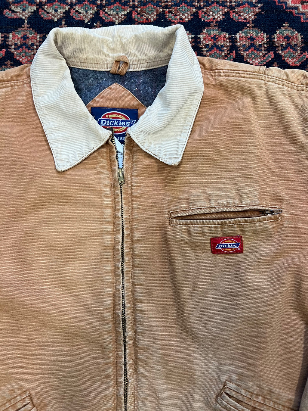 VINTAGE FADED DICKIES JACKET - S/M