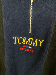 Vintage Tommy fleece quarter zip - S