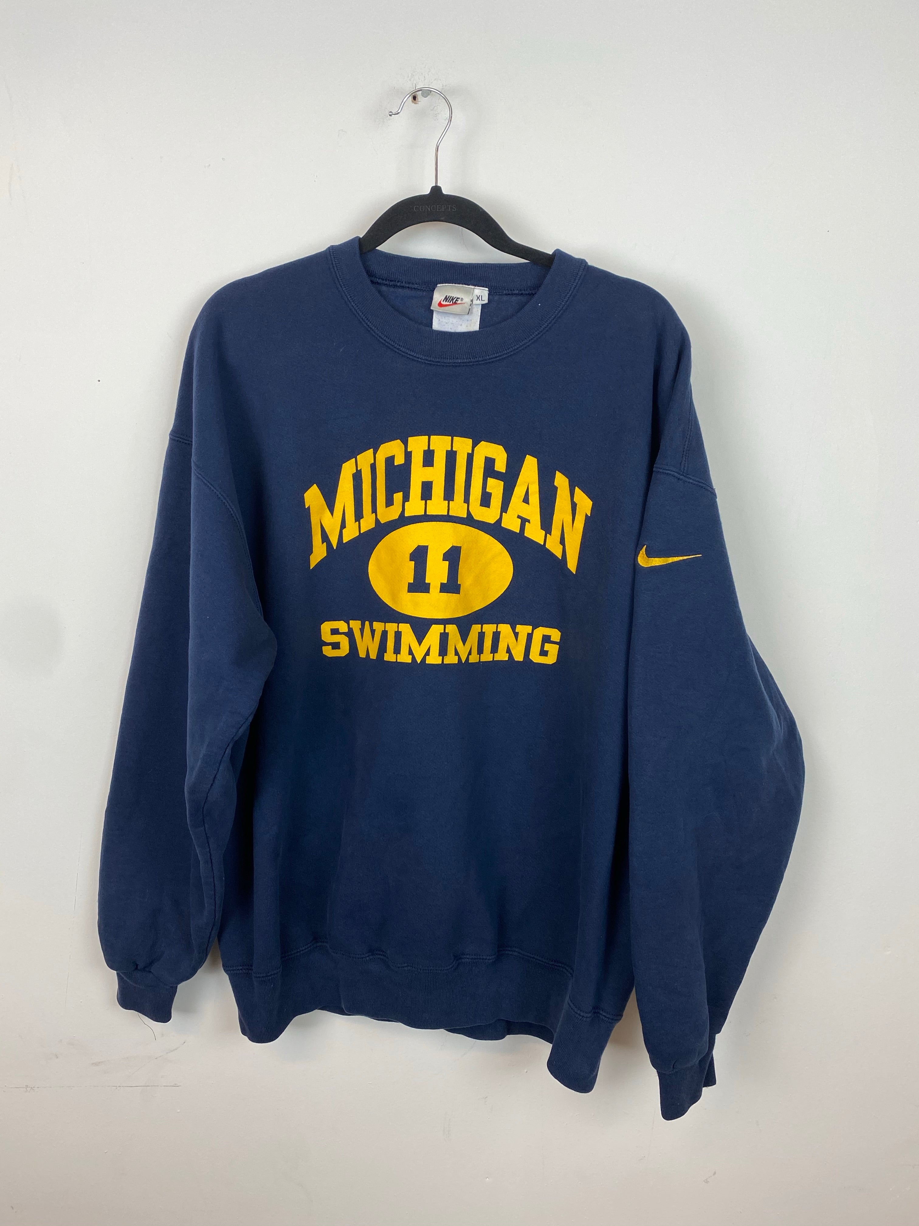 90s Michigan Swimming Nike crewneck - S/M