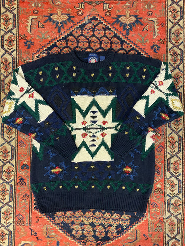 Vintage Knit Sweater - XL
