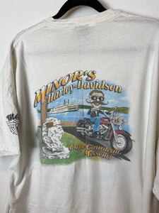 2001 Front And Back Harley Davidson T Shirt - XL
