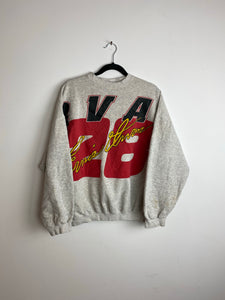 90s front and back racing crewneck