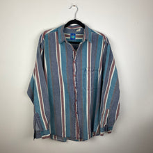 Load image into Gallery viewer, 90s stripped button up