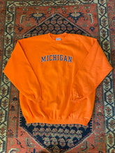 Load image into Gallery viewer, 90s Michigan Embroidered Crewneck - L
